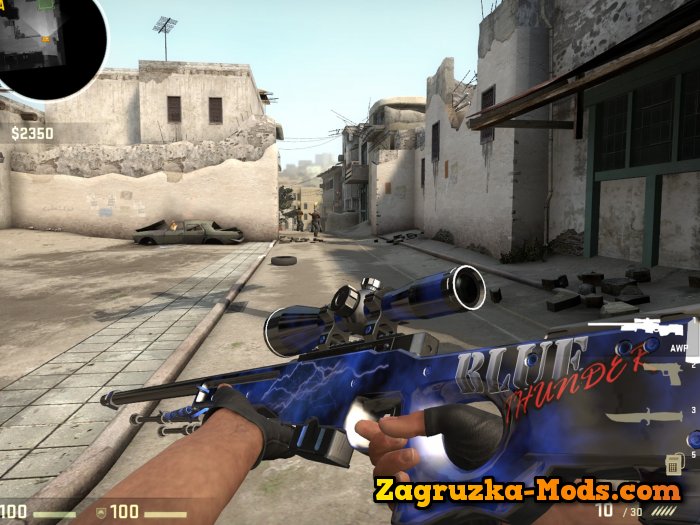 BLUE THUNDER AWP for CS:GP