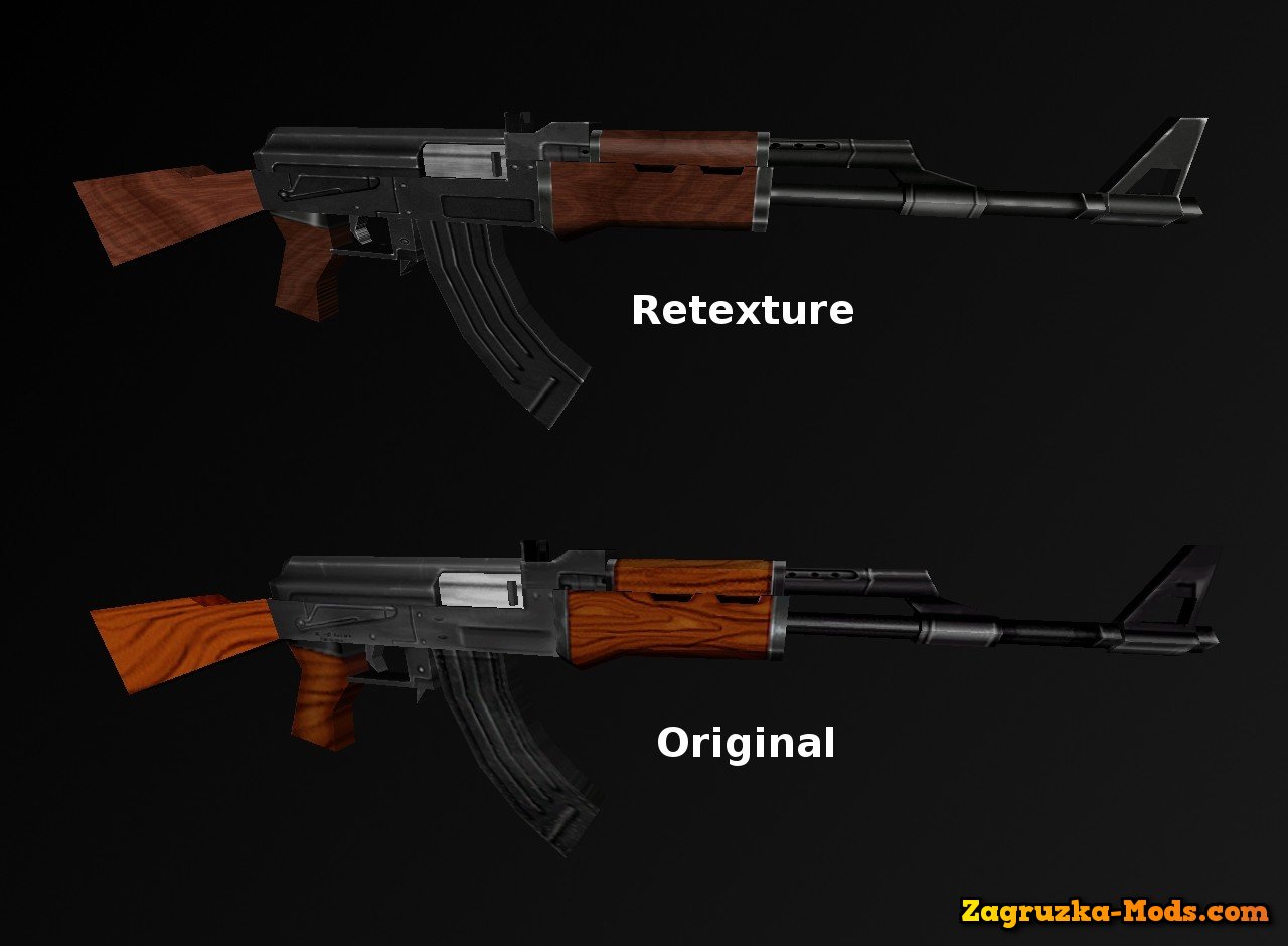 Default AK47 Retexture HD for CS:GO