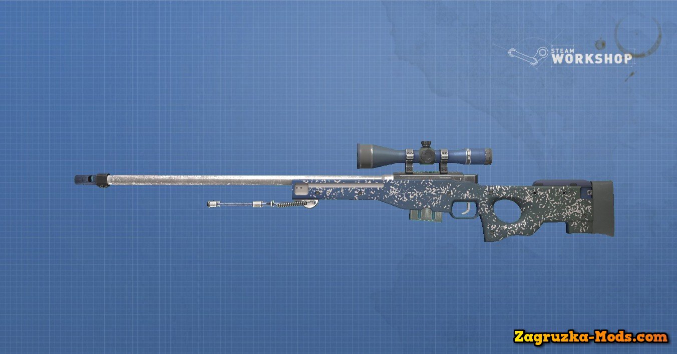 AWP Scratch skin for CS:GO