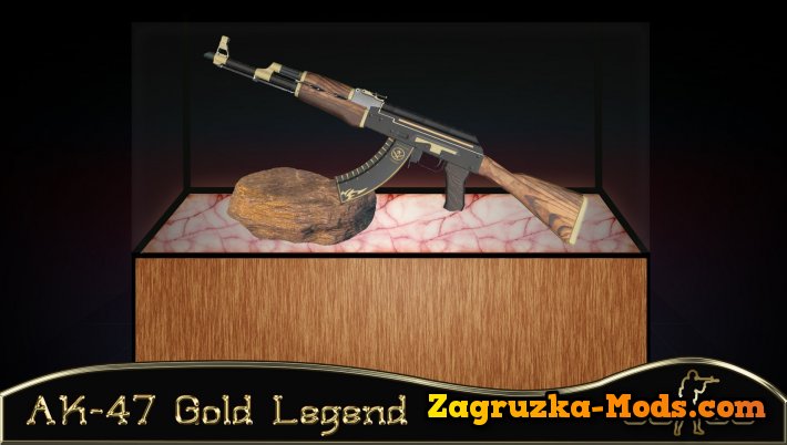 AK47 Gold Legend Skin for CS:GO