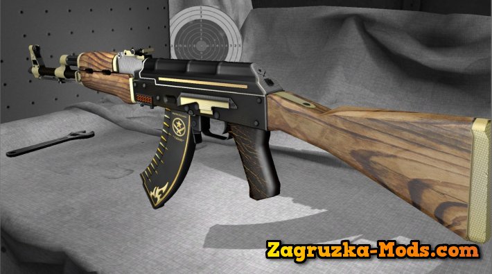 AK47 Gold Legend Skin for CS:GO