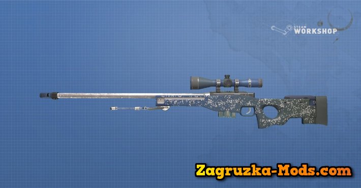 AWP Scratch skin for CS:GO