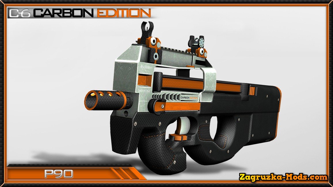 Skin P90 C-6 Carbon Edition for CS:GO