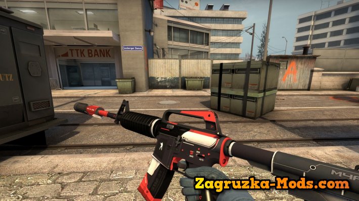 Skin M4A1S Cyrex for CS:GO
