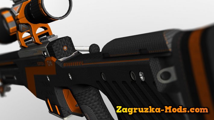 Skin AWP C-6 Carbon Edition for CS:GO