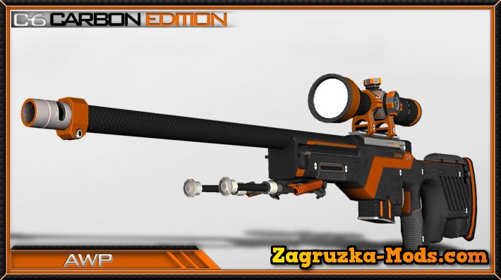 Skin AWP C-6 Carbon Edition for CS:GO