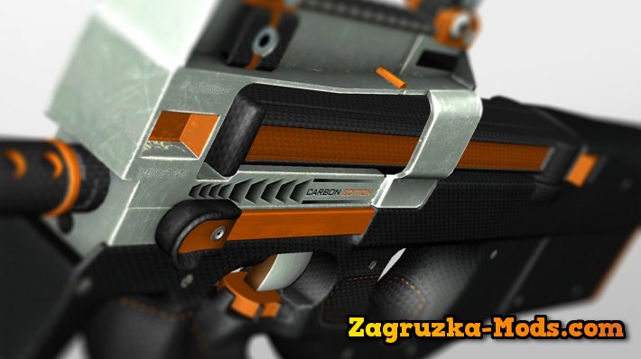 Skin P90 C-6 Carbon Edition for CS:GO