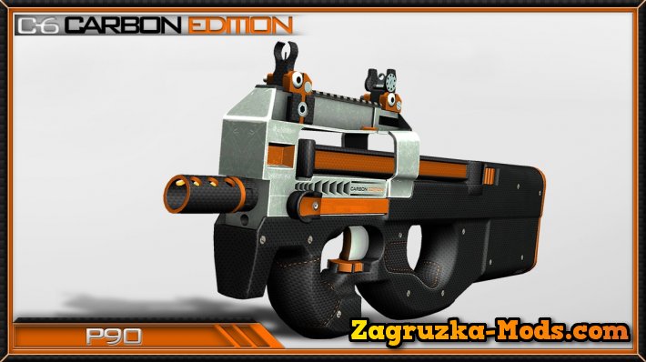Skin P90 C-6 Carbon Edition for CS:GO