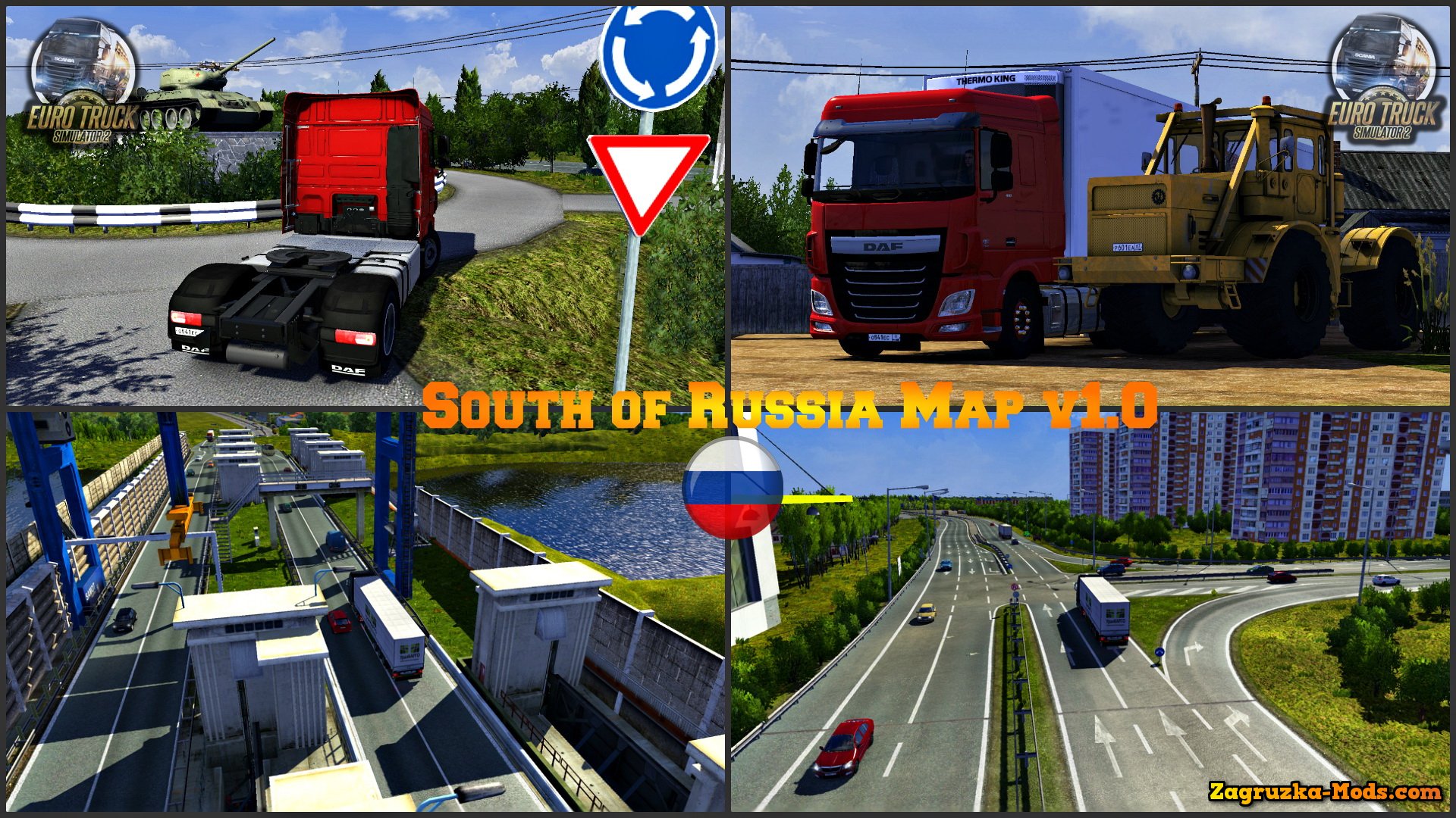 South of Russia Map v0.3 for ETS 2