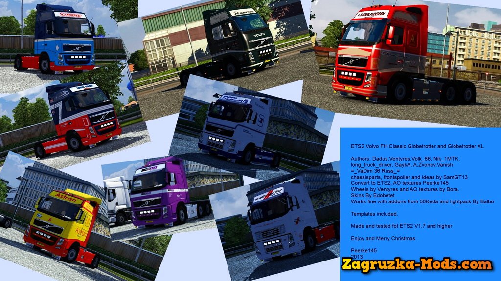 Volvo FH Classic by Peerke v1.3 for ETS 2