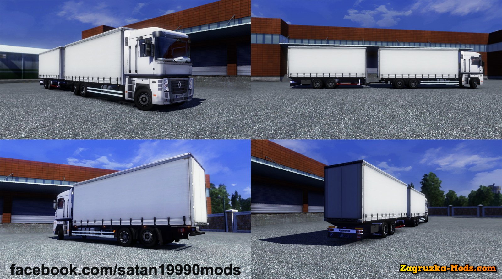 Renault Magnum BDF by satan19990 for ETS 2