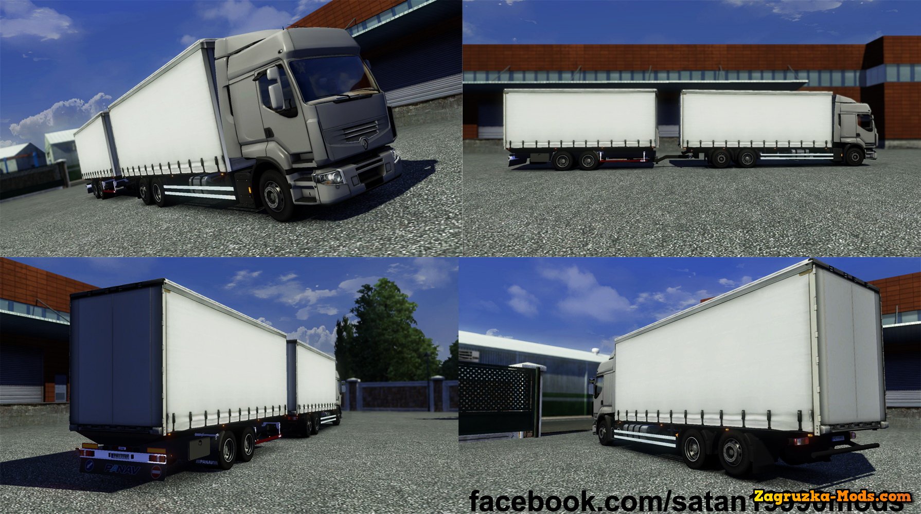 Renault Premium BDF by satan19990 for ETS 2