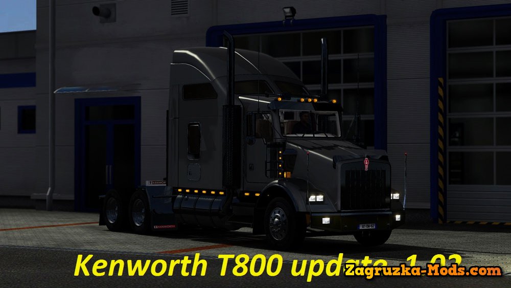 Kenworth T800 update v1.02 for ETS 2