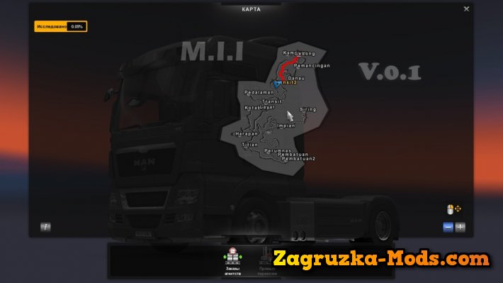 M.I.I Map v01 (Indonesia Map) for ETS 2