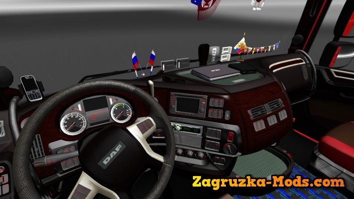 Interior with Accesories for DAF XF Euro 6 for ETS 2