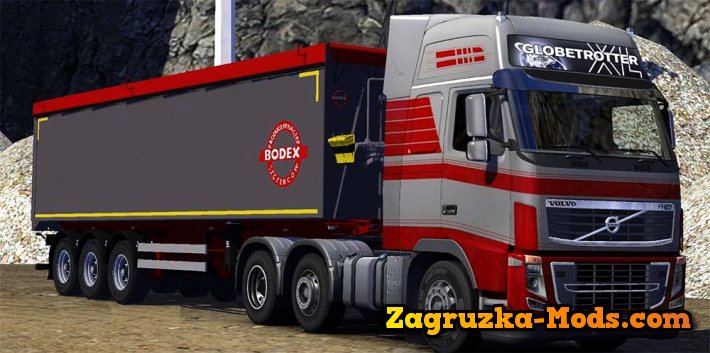 Bodex Tipper Trailer for ETS 2