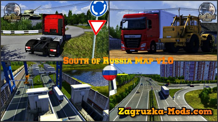 South of Russia Map v0.3 for ETS 2