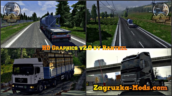 HD Graphics v2.0 by Rantkel for ETS 2