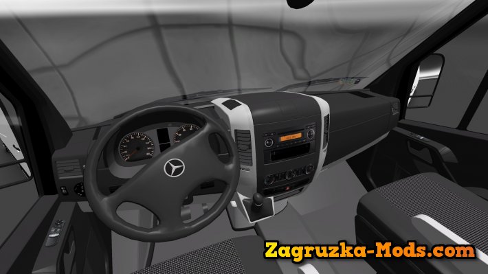 Mercedes Benz Sprinter 311CDI + Trailer v2.5 for ETS 2