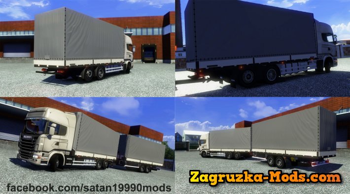 Scania R BDF by satan19990 for ETS 2