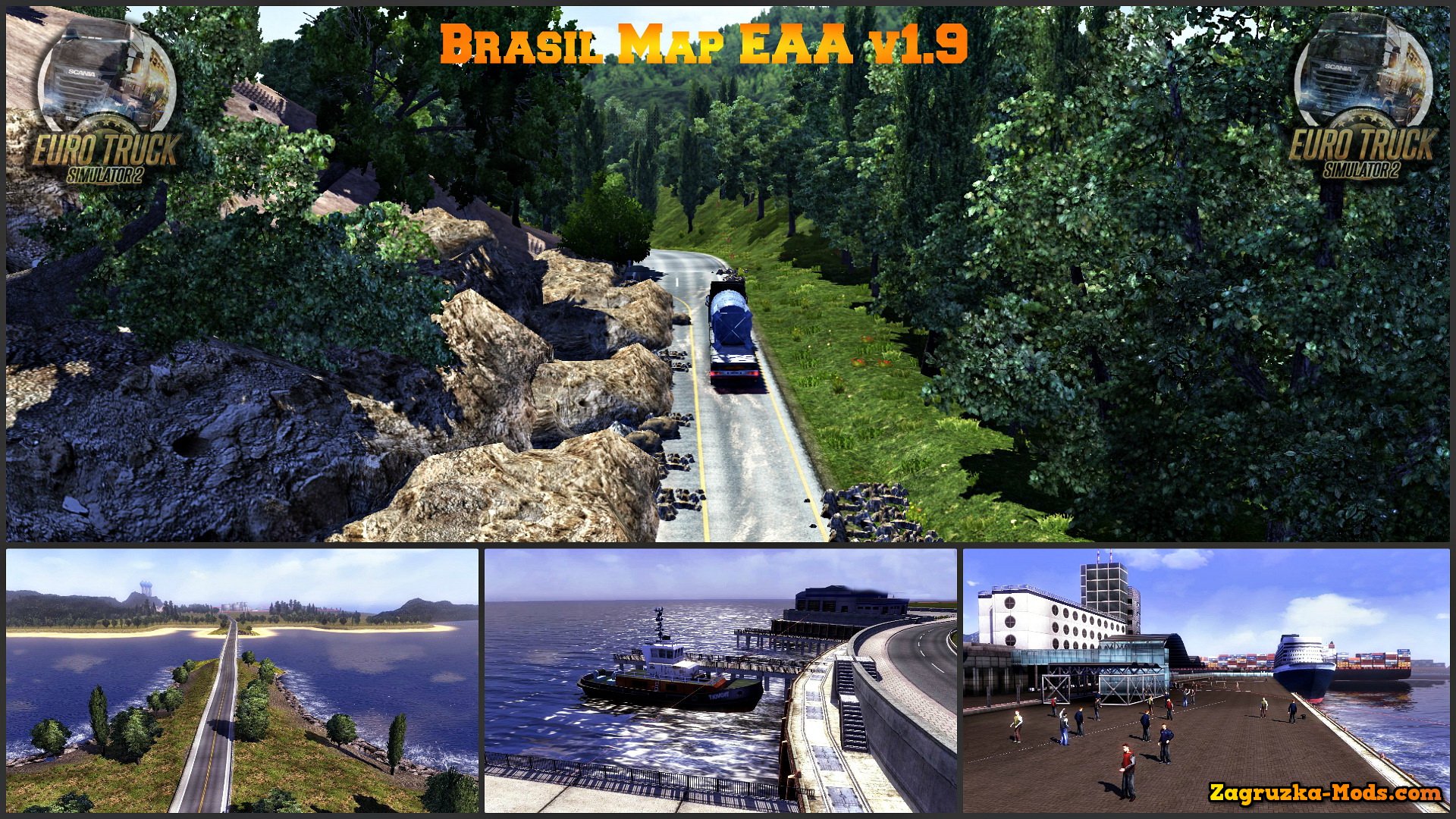 Brasil Map EAA v1.9 for ETS 2