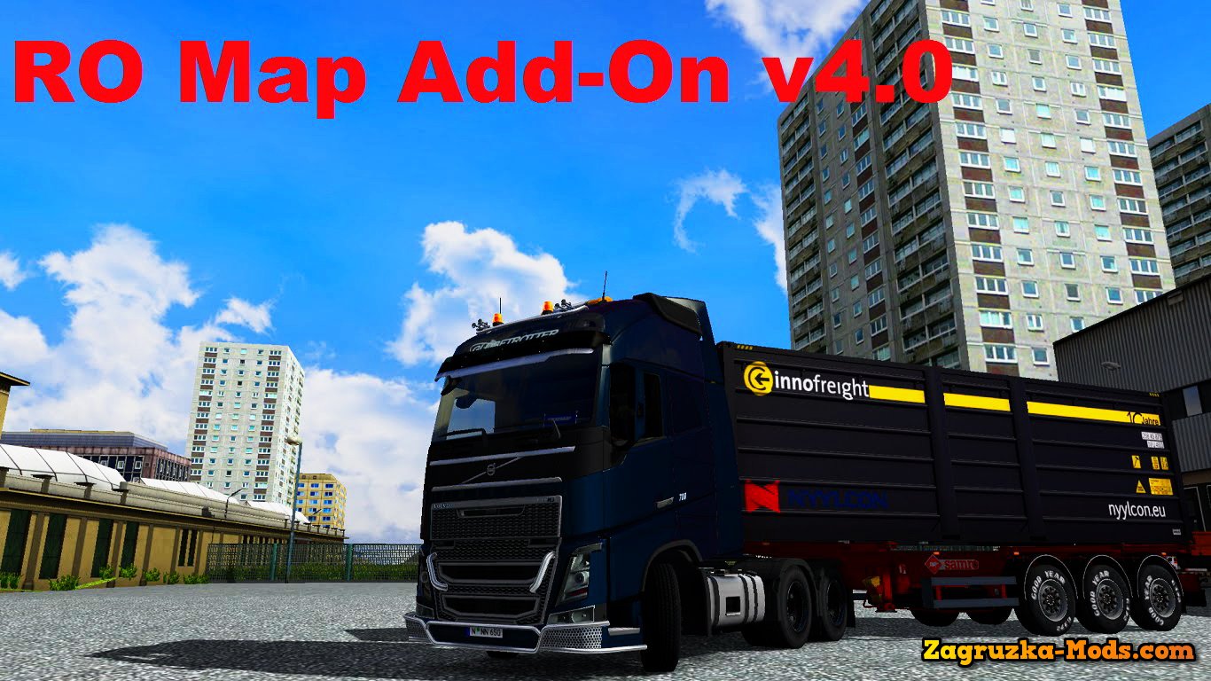 Ro Map Add-On v4.0 for ETS 2