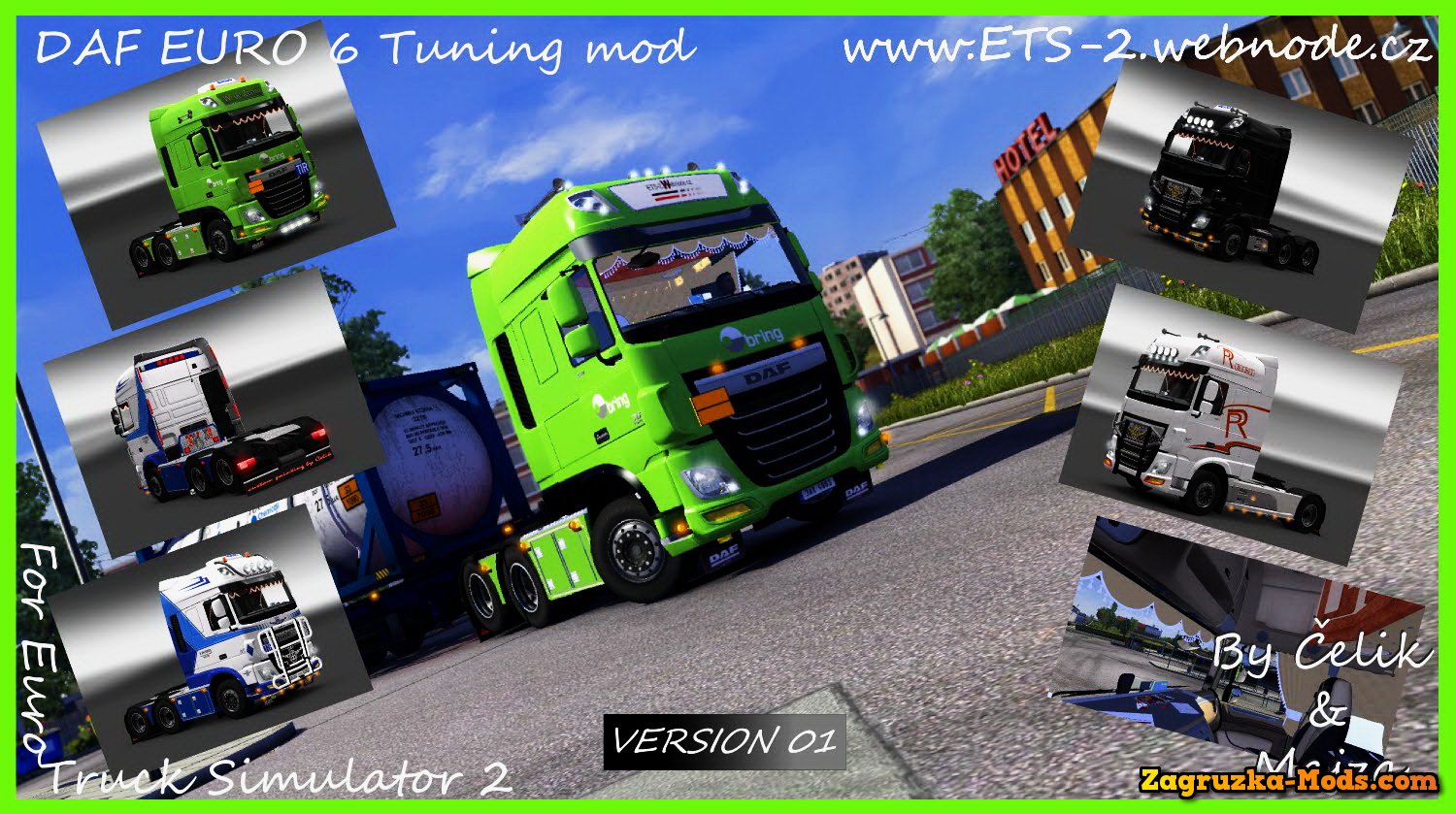 DAF XF Euro 6 Tuning mod v1.0 for ETS 2