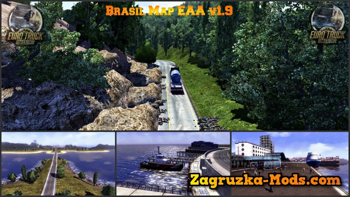 Brasil Map EAA v1.9 for ETS 2