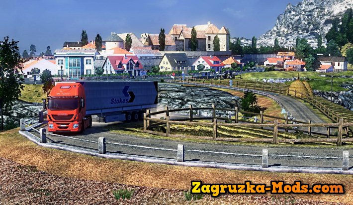 TruckSim Map v5.4 for ETS 2