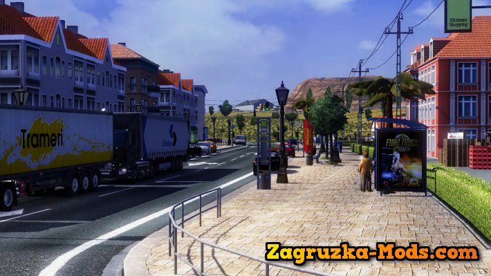 TruckSim Map v5.4 for ETS 2