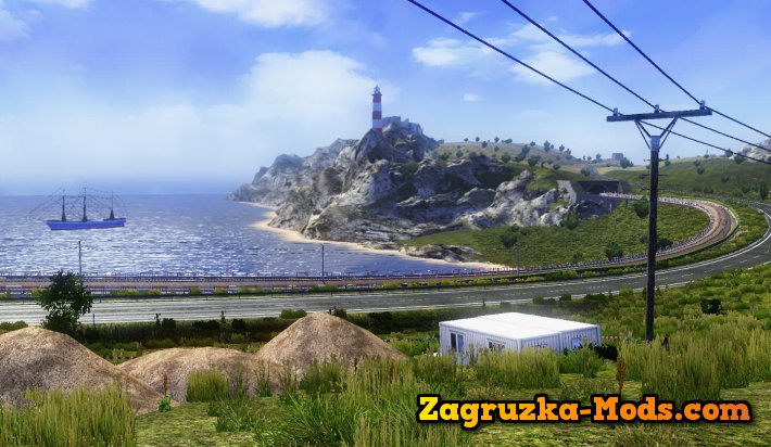 TruckSim Map v5.4 for ETS 2