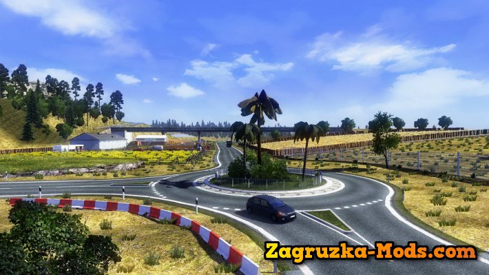 TruckSim Map v5.4 for ETS 2