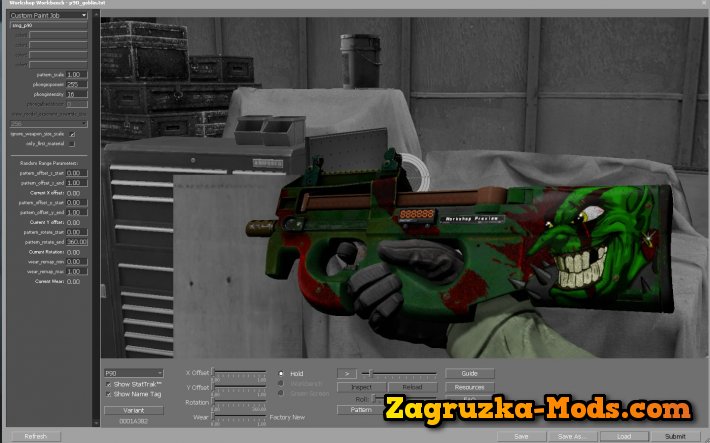 Skin Goblin P90 for CS:GO