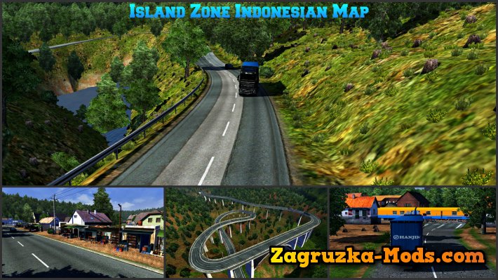 Island Zone Indonesian Map for ETS 2