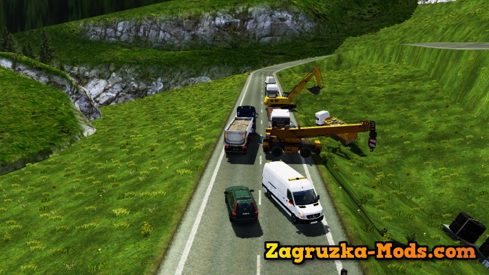 Complicated Roads Map v1.0 by AnimadoMP for ETS 2