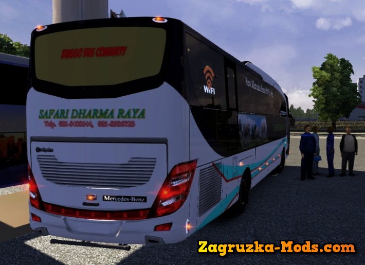 Mercedes-Benz Jetbus + Sound + Interior for ETS 2