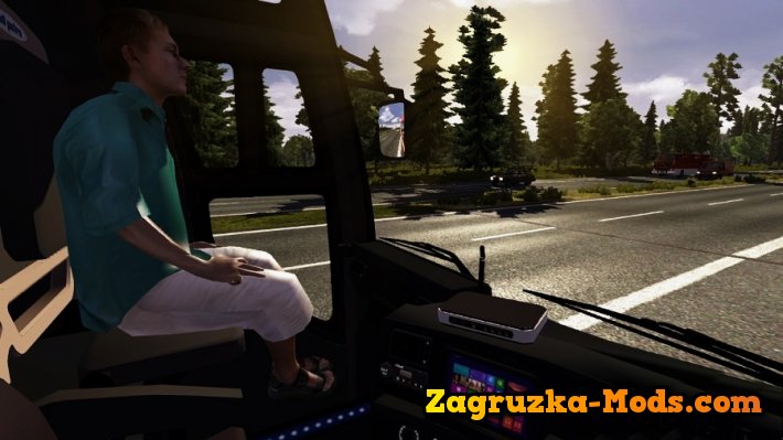 Mercedes-Benz Jetbus + Sound + Interior for ETS 2