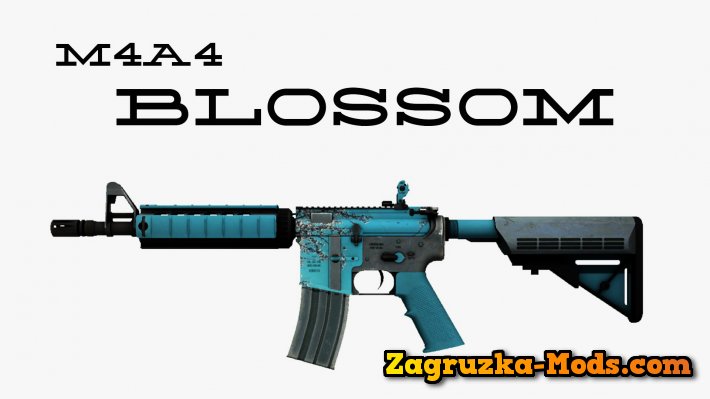 Skin M4A4 Blossom for CS:GO