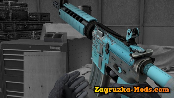 Skin M4A4 Blossom for CS:GO