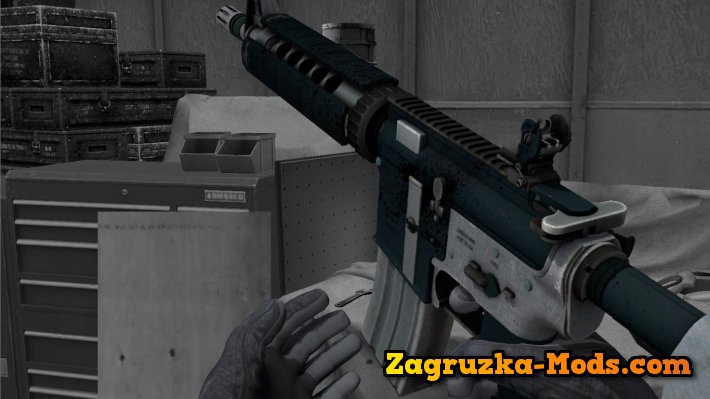 Skin M4A4 Splatter for CS:GO
