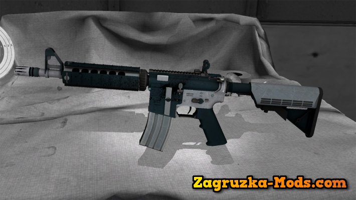 Skin M4A4 Splatter for CS:GO