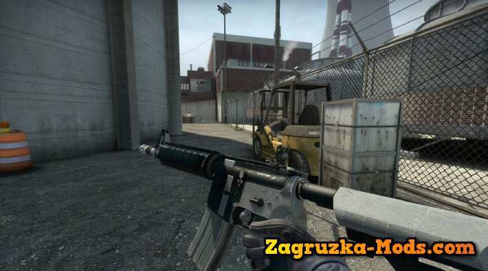 Skin M4A4 Splatter for CS:GO