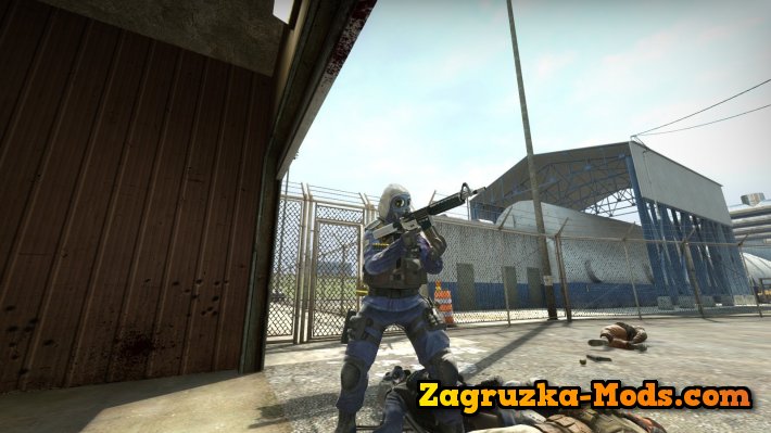 Skin M4A4 Splatter for CS:GO