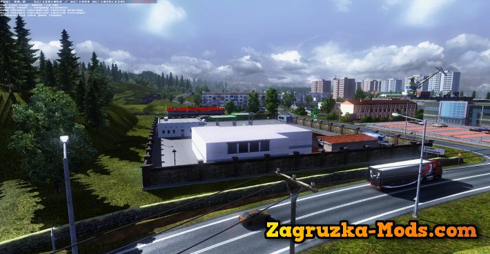 MHAPro map Eu v1.7.1 by MsHeavyAlex for ETS 2