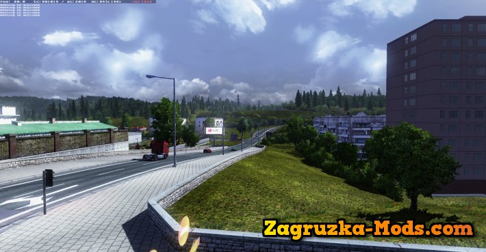 MHAPro map Eu v1.7.1 by MsHeavyAlex for ETS 2