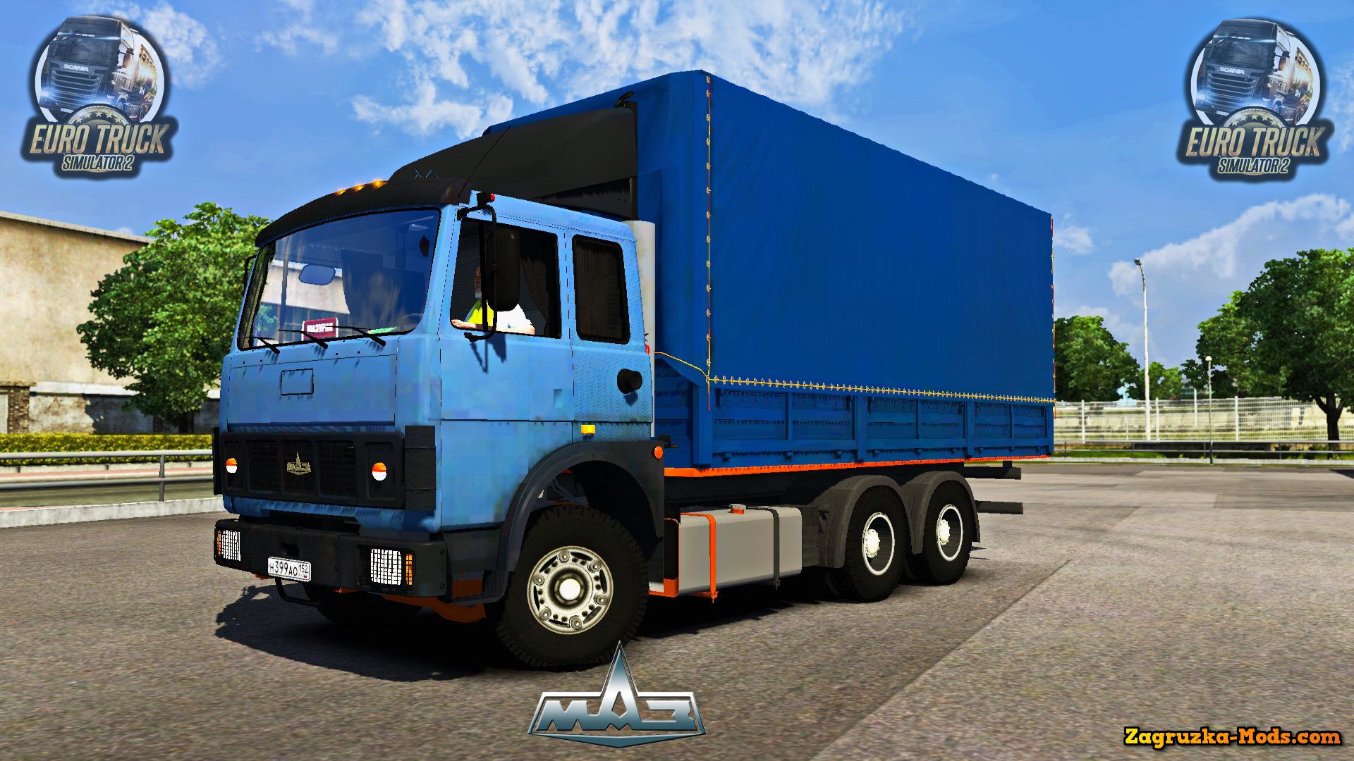 MAZ 5432 + Interior for ETS 2