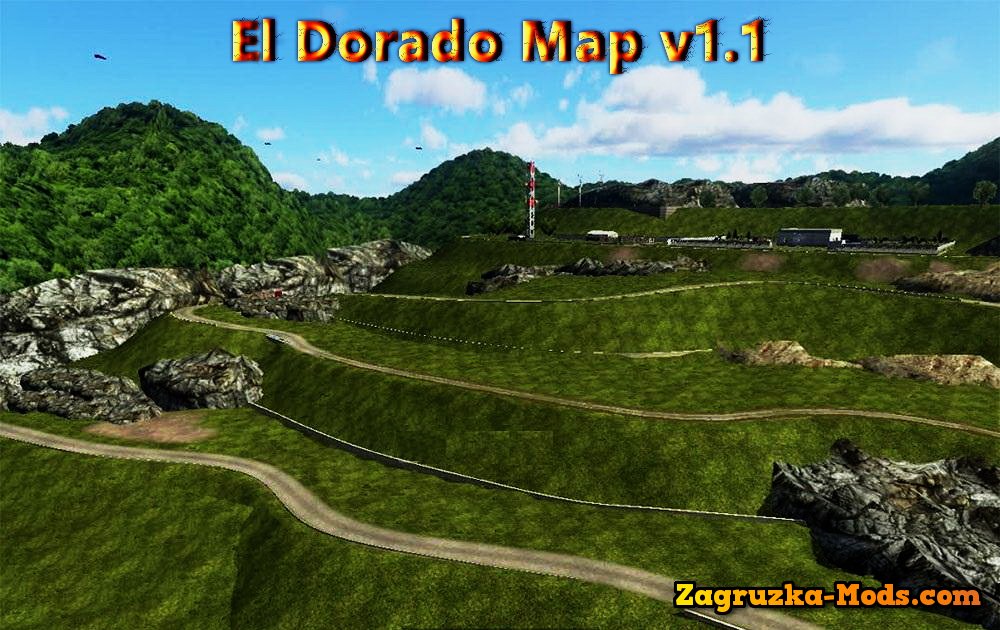 El Dorado Map v1.1 for ETS 2