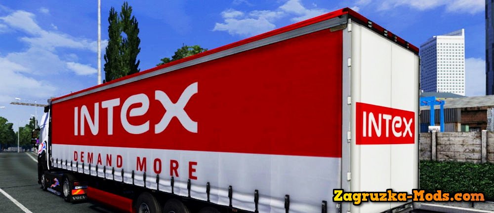 Intex Trailer Mod by BarbootX for ETS 2