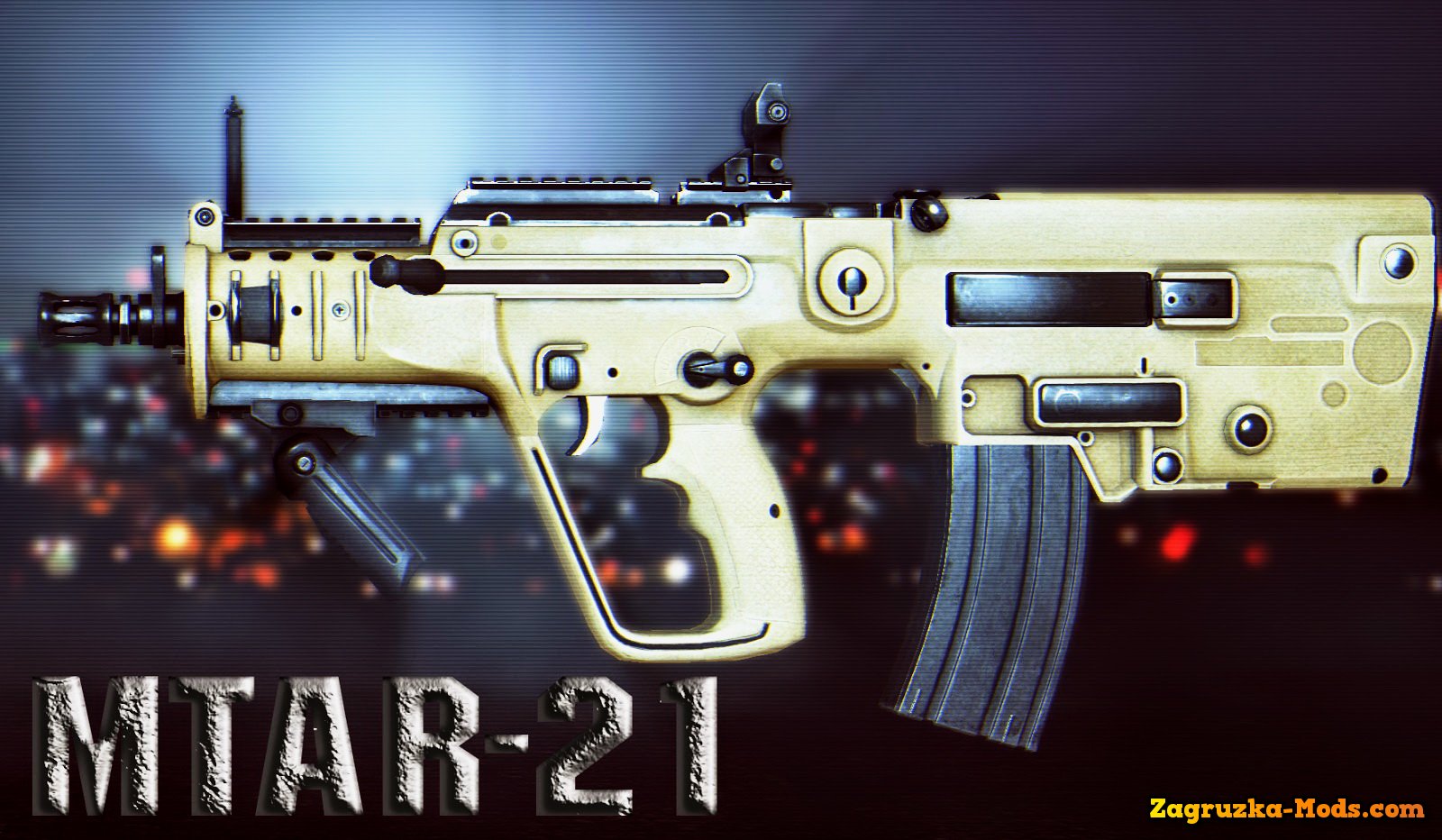 Battlefield 4 MTAR-21 for GTA 4