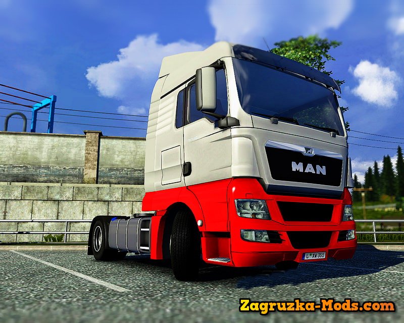 MAN TGX Reworked v1.2 for ETS 2